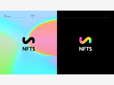 Branding for NFT marketplace "NFT-S" branding design graphic design illustration logo ui