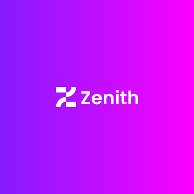 Zenith - Logo Design (Unused ) abstract brand identity branding concept creative design dribbble geometric graphic design grid icon illustration logo logotype minimal modern monogram sketch startup vector