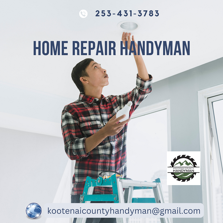 Home Repair Handyman by Kootenai County Handyman on Dribbble