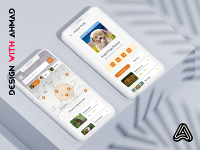 Dog Purchasing App app branding design graphic design illustration logo typography ui ux vector