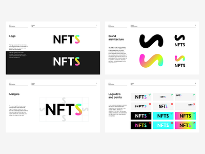 Branding for NFT marketplace "NFT-S" branding design graphic design illustration logo ui