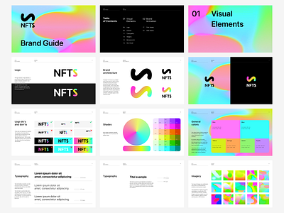Branding for NFT marketplace "NFT-S" branding design graphic design illustration logo ui vector