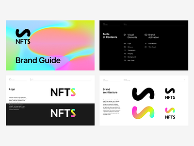 Branding for NFT marketplace "NFT-S" branding design graphic design illustration logo ui