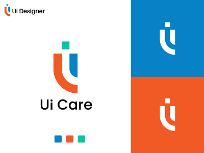 Ui care logo design brandidentity branding design dribble logo logo logo design minimallogo ui branding ui care