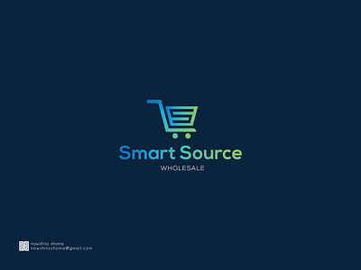 Smart Source company graphic design logo logo design minimal modern logo