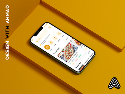 Food Deliver App app branding design graphic design illustration logo typography ui ux vector