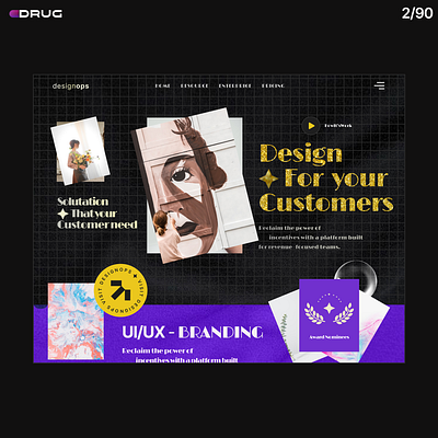 Design Agency app branding design icon illustration typography ui ux vector