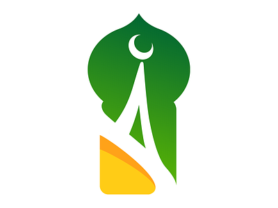 SIT Al Azhar Makassar azhar crescent egypt islam logo masjid mosque school simple