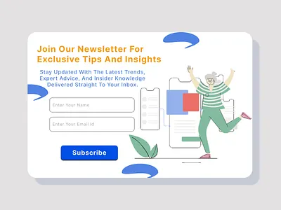 Subscribe Page app dailyui design subscribepage ui ux
