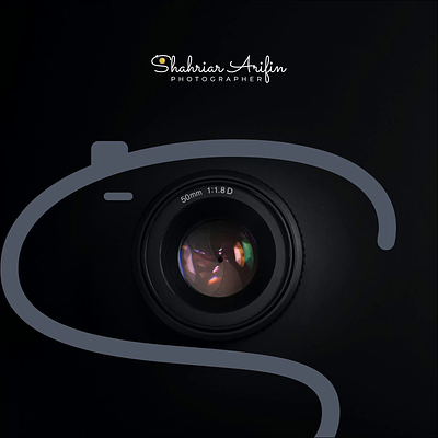 The Camera Lens Inside the 'S' Logo Design logo logo design