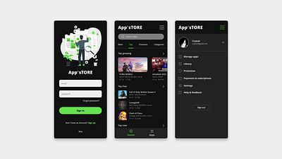 App'sTORE design mobile ui ui design uidesign uiux