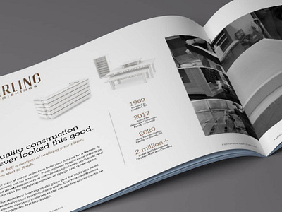 Stirling Furnishings | Merchandise Guide branding catalog design graphic design