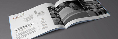 Stirling Furnishings | Merchandise Guide branding catalog design graphic design