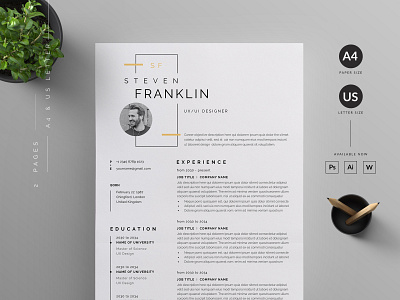 Resume/CV vector