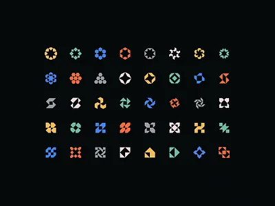 40 Vector Abstract Geometric Shapes [FREE]