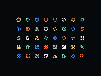 40 Vector Abstract Geometric Shapes [FREE]