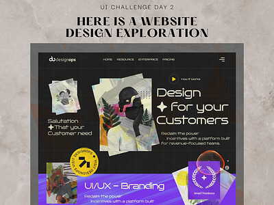 UI Challenge - 2/60 design graphic design productdesign studentforlife ui ux watchmegrow websitedesign