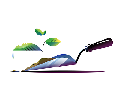 Organic Production – Vector Illustration branding design farm graphic design icon illustration logo organic plant ui vector