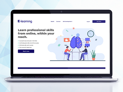Web UI for E-learning Website clean layout collaboration color scheme efficiency elearningui iconography intuitive navigation knowledgesharing modern modular design productivity simplicity typography uidesign user experience user interface userinterface web design whitespace