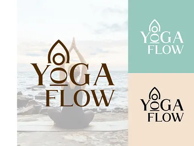 Yoga logo design. brand identity branding graphic design logo logo design yoga yoga logo design