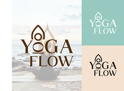 Yoga logo design. brand identity branding graphic design logo logo design yoga yoga logo design