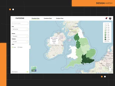 Map App UI Design app design map ui