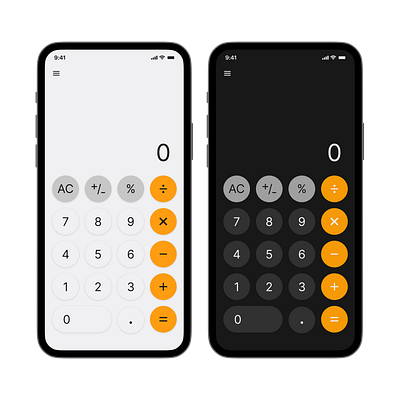 Daily ui 004 - Calculator calculator daily004 dailyui004 design mobile ui ux