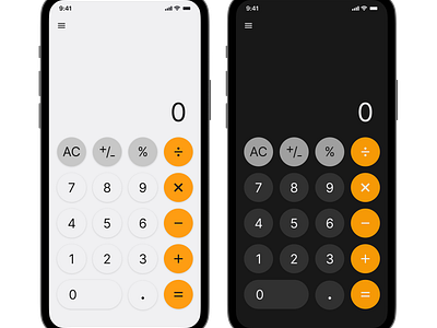 Daily ui 004 - Calculator calculator daily004 dailyui004 design mobile ui ux