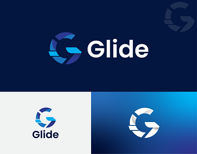 logo | Glide logo design app brand brand identity branding clean creative design flat graphic design icon illustration illustrator logo minimal modern photoshop typography ui ux vector