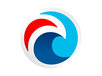 Partai Gelora Indonesia blue crescent gelora logo ocean party red sea simple wave