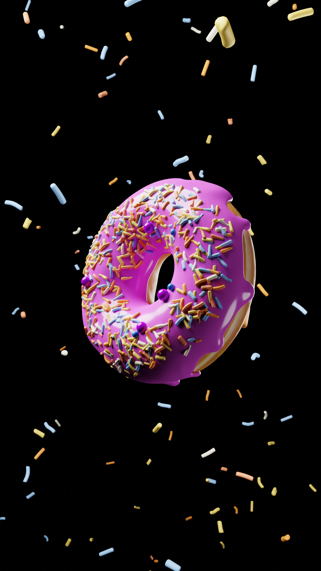 Donuts 3D 3d blender design hd