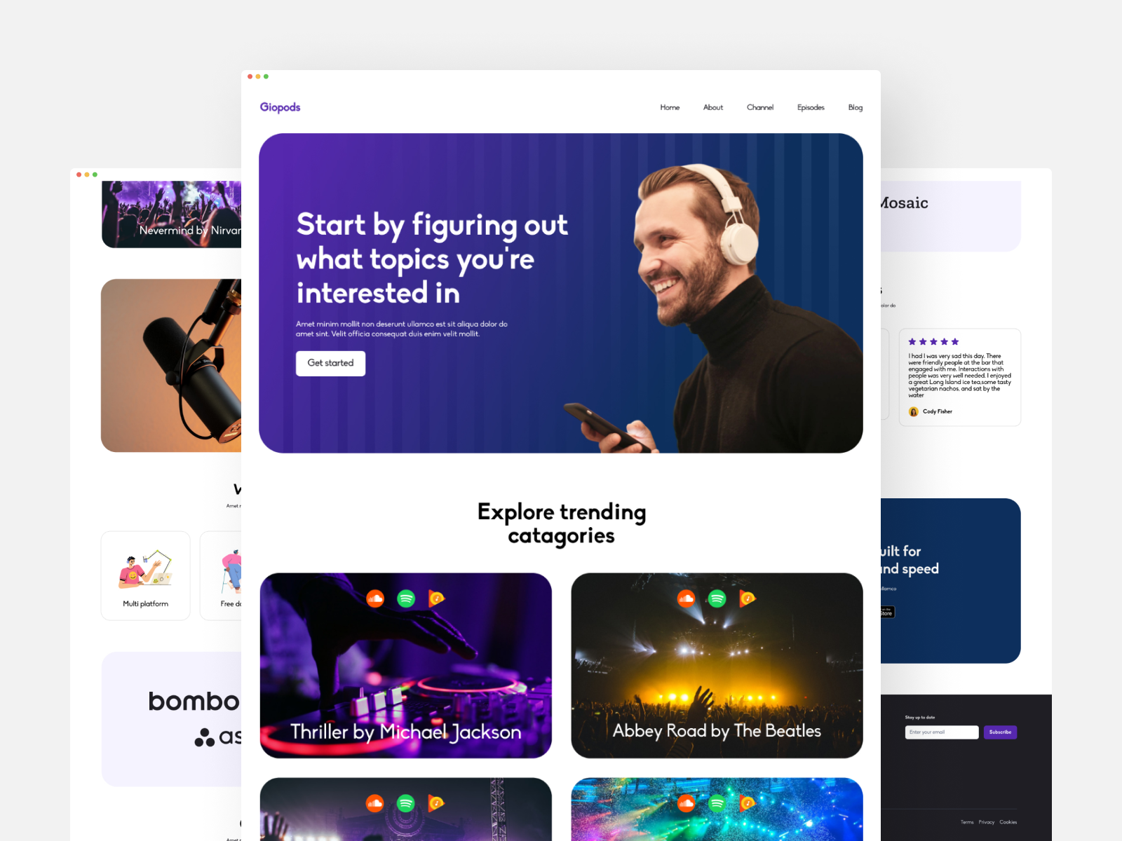 Example of Landing Page Design