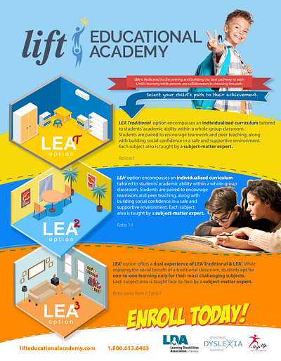 School Flyer Design branding design flyer graphic design illustration poster design typography vector