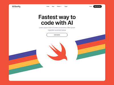 Headers — Clonify clean figma header hero saas ui ui kit ux web web design