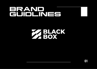 BLACKBOX - Brand Identity art brand branding graphic design logo logo design