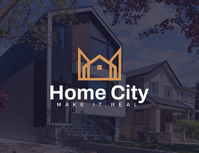 Concept: Home City - Logo Design (Unused) branding graphic design logo design marketing modern logo real estate logo sabrina abdur rahman sabrina graphics vect plus