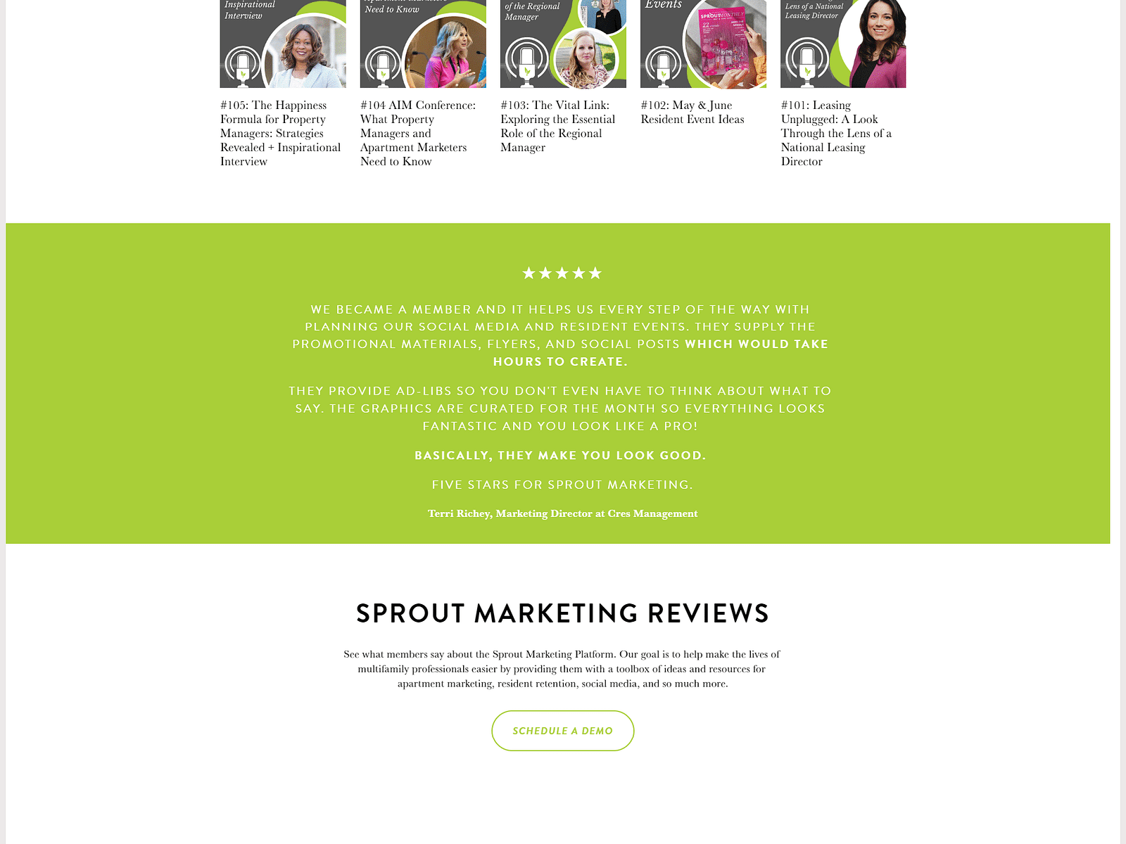 Sprout Marketing by Amy Evans on Dribbble