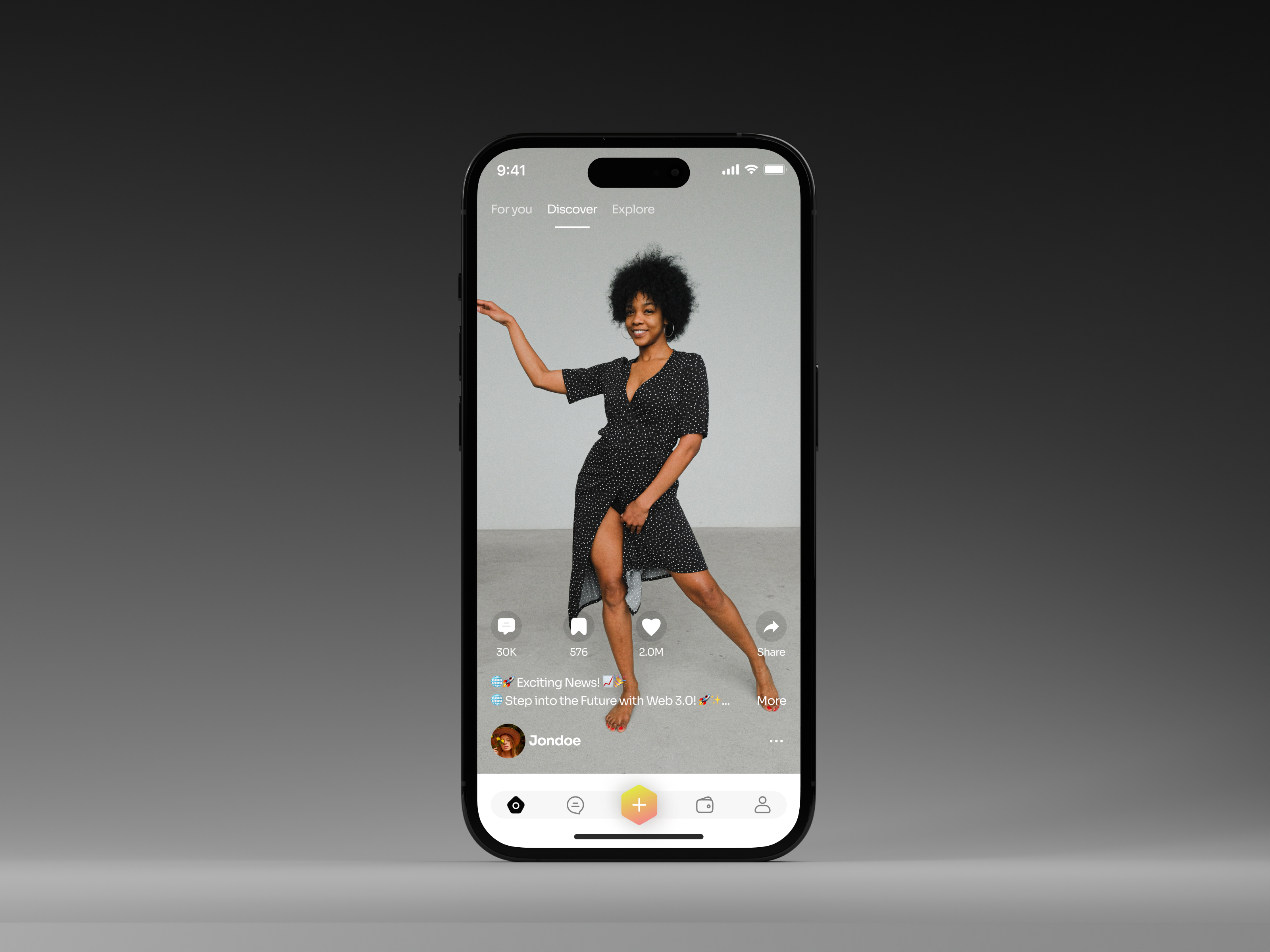 Video Play dashboard discover play product design sound tiktok video video play