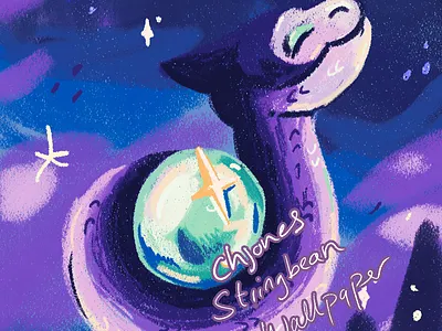 Stringbean Wallpaper illustration stringbean wallpaper