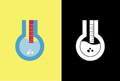 Medical Laboratory Icon 1 design dribble graphic design logo vector