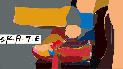 S.K.A.T.E. digital digital art digital illustration illustration skate v vector