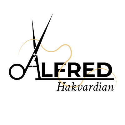 Logo for Alfred Hakvardian branding design graphic design logo vector