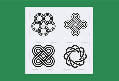 Celtic Knots brand design branding celtic celtic knots design graphic design logo vector