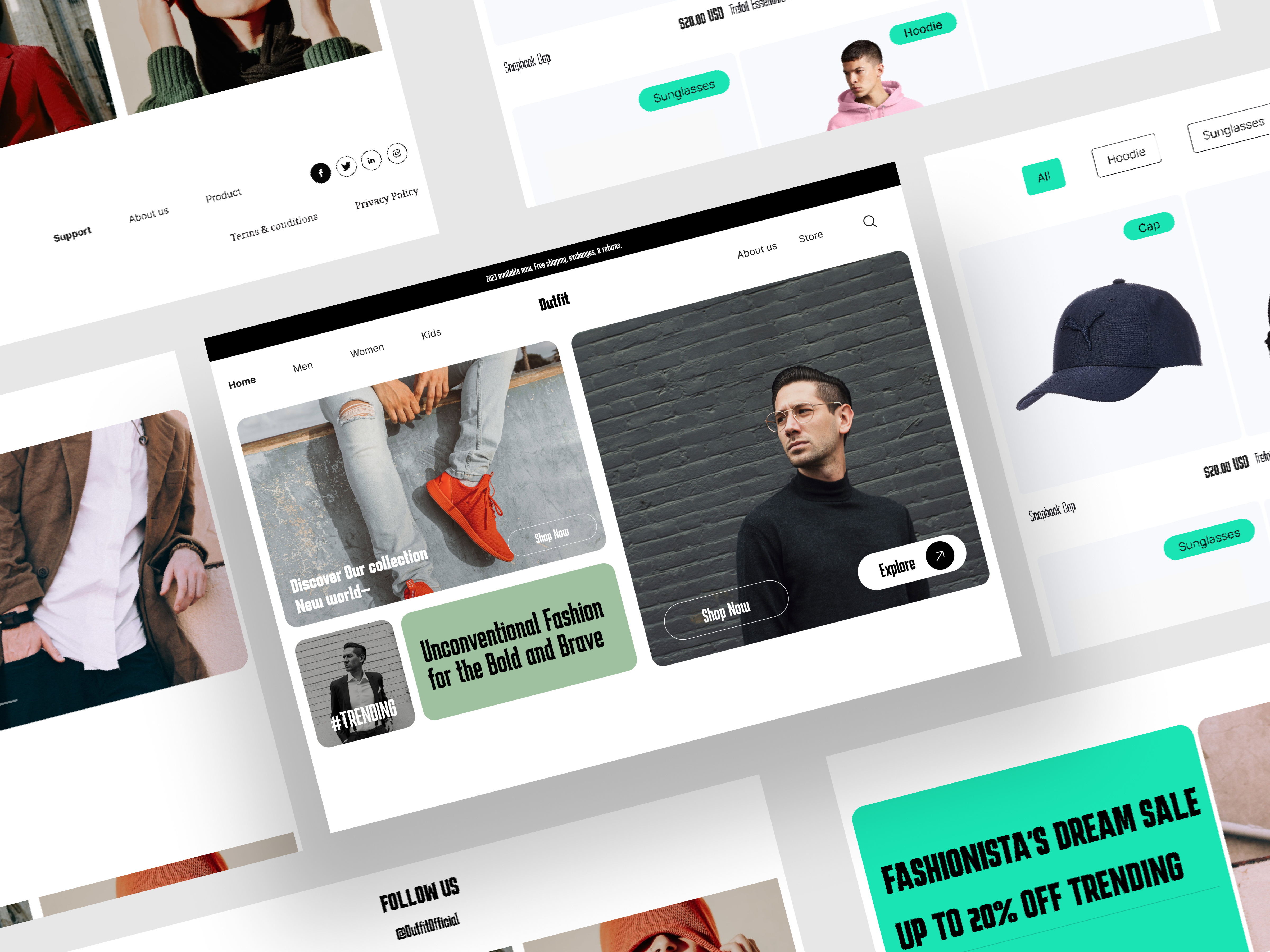Fashion Landing Page branding dashboard design design e commerce fashion fashion app fashion landing page fashion ui fashion ux design fashion web fashion web design fashion webdesign graphic design landing page typography ui webdesign website website design
