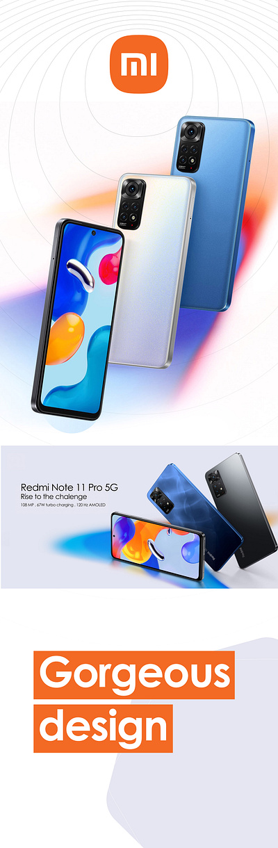 Redmi Note 11 Pro G5 design graphic design illustrator photoshop