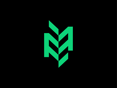 M monogram logo concept branding design graphicdesign letter m logo logotype minimal monogram