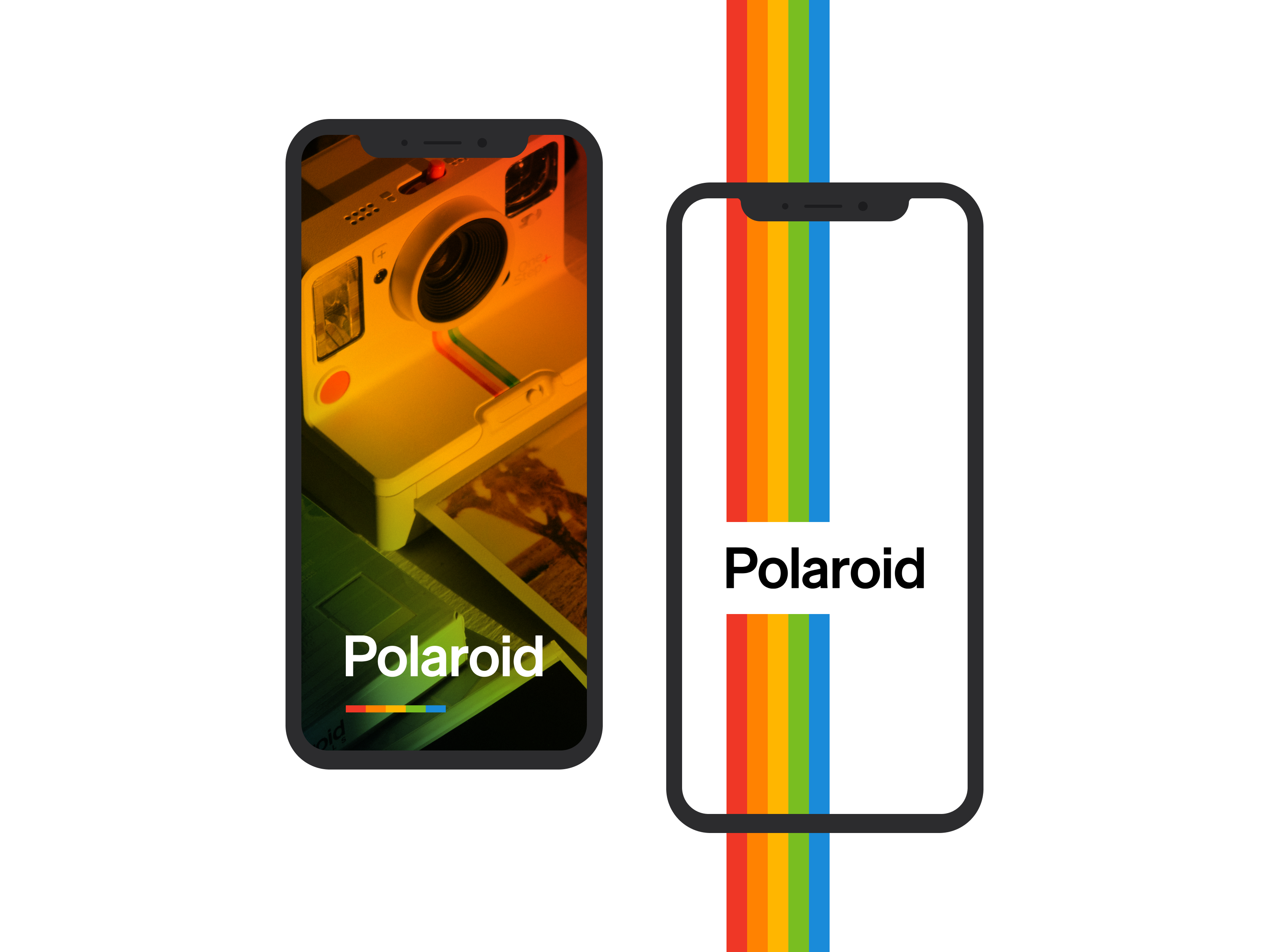 Loading Screen (Polaroid) branding design loading screen logo polaroid ui ui design ux ux design