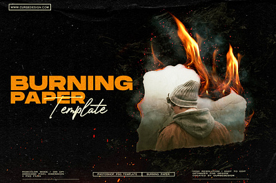 Burning Paper Templates Pack hot