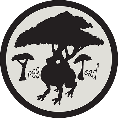 Tree Toad brand identity branding design illustration logo vector art