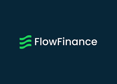 FlowFinance Logo Design bank brand brand identity branding creative logo finance flow investing investment logo logo design logodesigner logotype minimalist modern logo tech ui